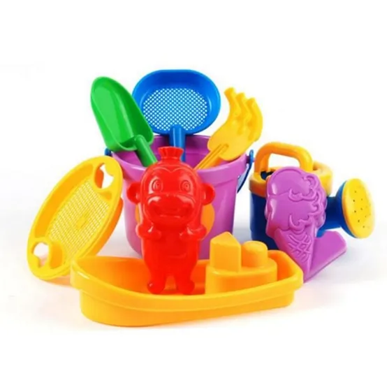 아동 모래 놀이 어린이 모래 놀이 바닷가 유아 장난감 키트 물뿌리개 모래체