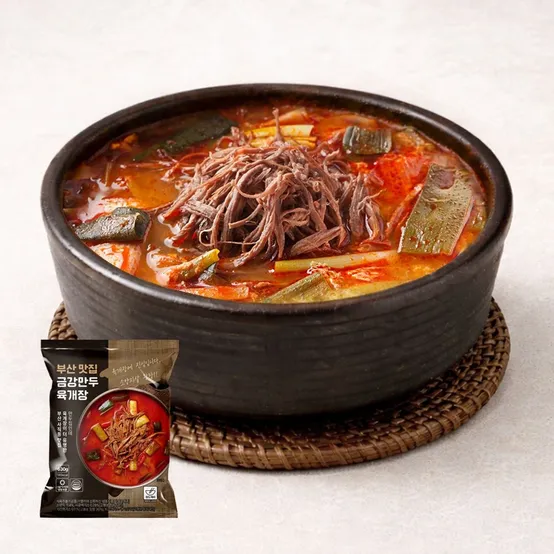 [APP전용] 참도깨비 부산 맛집 금강 육개장 630g X 8봉