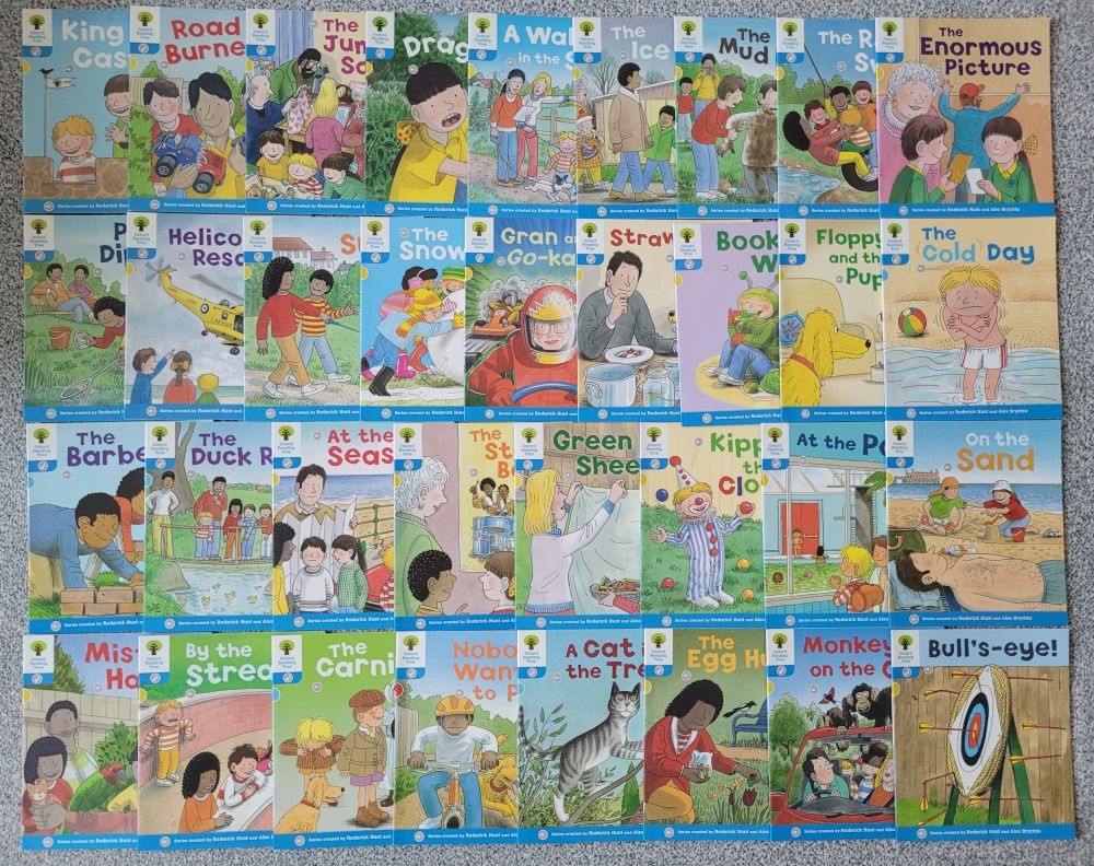 [중고] [개똥이네][중고]옥스포드리딩트리 ORT 사운드북 3단계 34권(DB55)