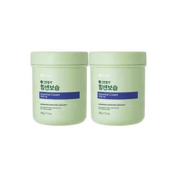 그린핑거 힘센보습 에센셜 크림 500g x 2