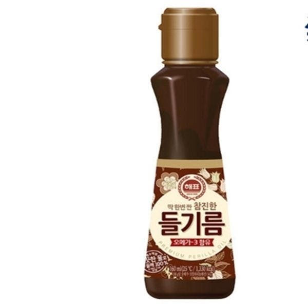 사조 참진한 들기름 160mL