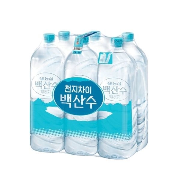 백산수 무라벨 2L x 30개