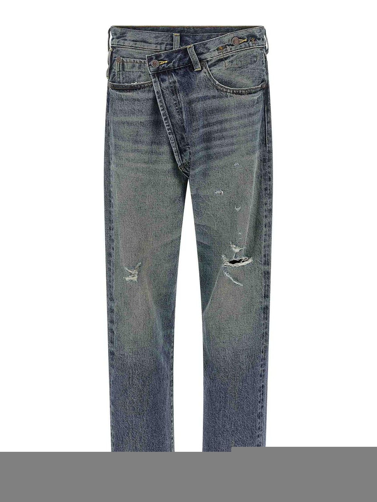 알썰틴 25FW R13 Crossover Jeans R13W2048D344C