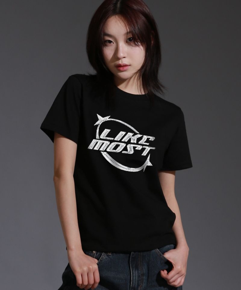 LIKE THE MOST 라이크더모스트 기본반팔티 여성반팔티 71364