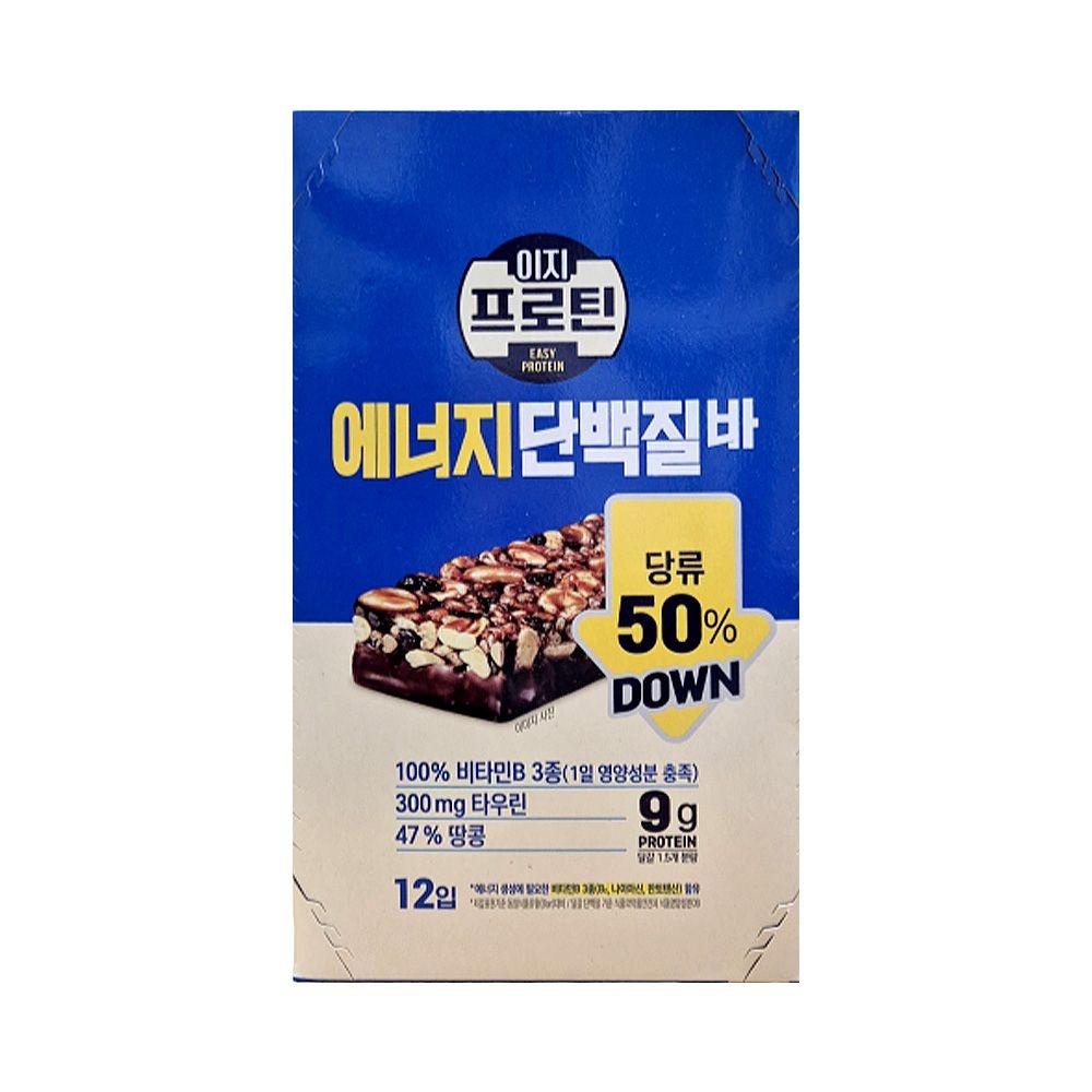 롯데 롯데리아 시리얼,그레놀라/ACP_롯데 에너지단백질바 40g 12입/사무실,간편식사,아침,야식,간식