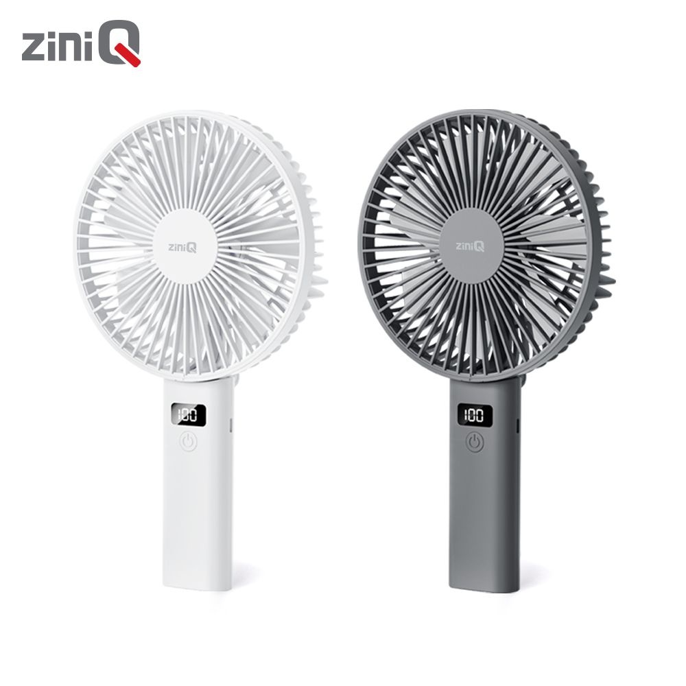 [지니큐] BLDC 빅헤드 7엽날개 휴대용 접이식 무선미니선풍기 FN-1200T