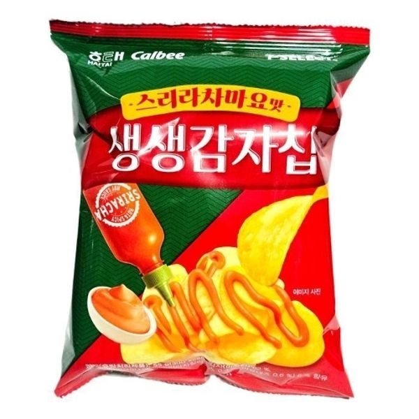 [해태] 생생감자칩 스리라차마요맛 55g  12개