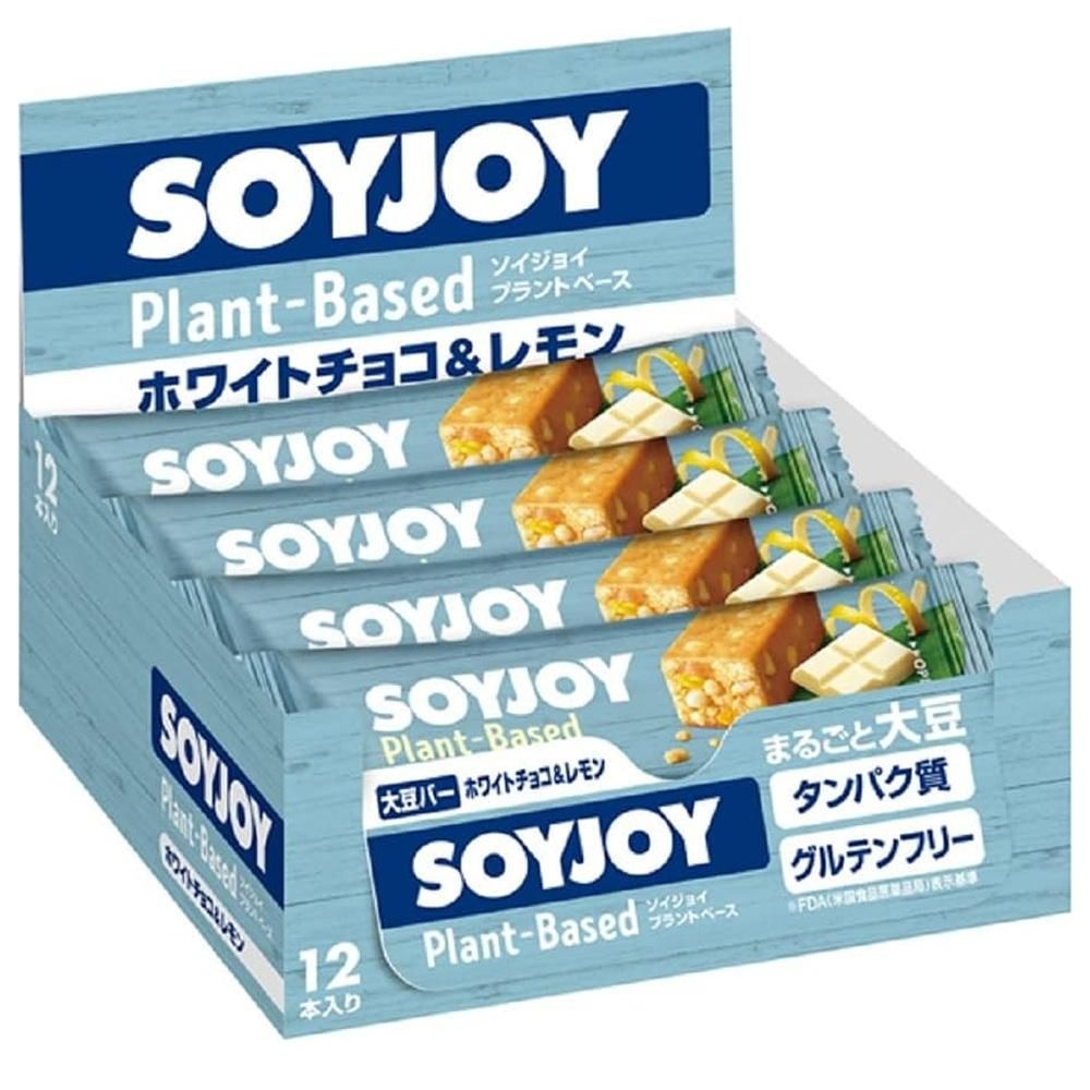 [해외] SOYJOY 스낵바 30g 24개입 1팩 초콜릿 앤 레몬 Otsuka Pharmaceutical SOYJOY Plant-Based Snack Bars