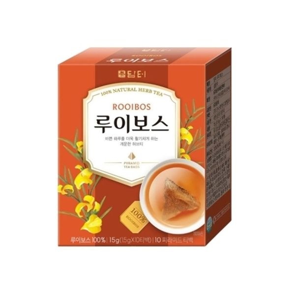 담터 루이보스 허브차 10티백(삼각티백) X5