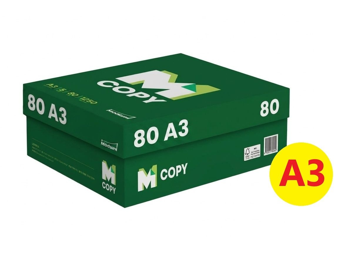무림 엠카피(M COPY) 복사용지 A3용지 80g 1BOX(1250매)