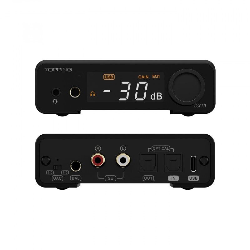 [해외] 토핑 TOPPING DX1II DAC 헤드폰 앰프