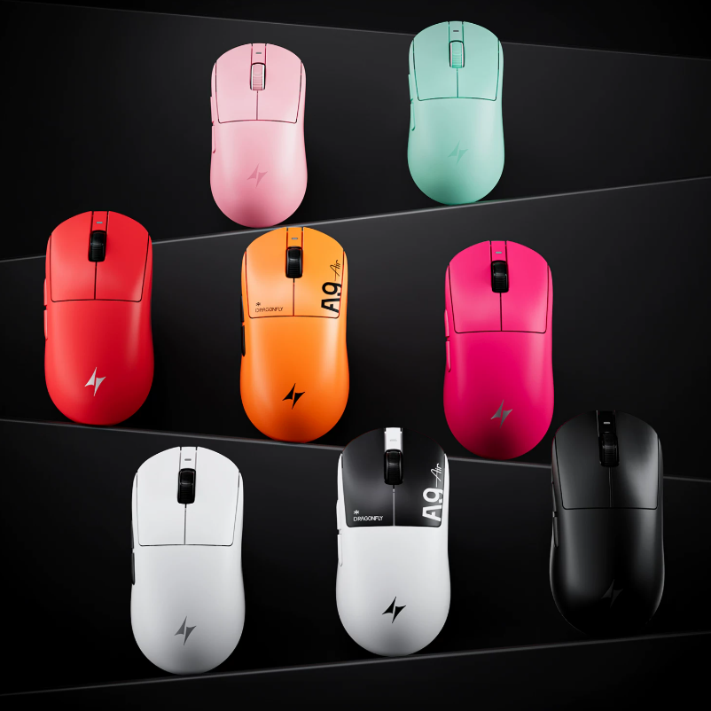 [해외] ATK A9MINI/AIR 마스터버전 인체공학 무선 게이밍 마우스 FPS 발로란트 특화