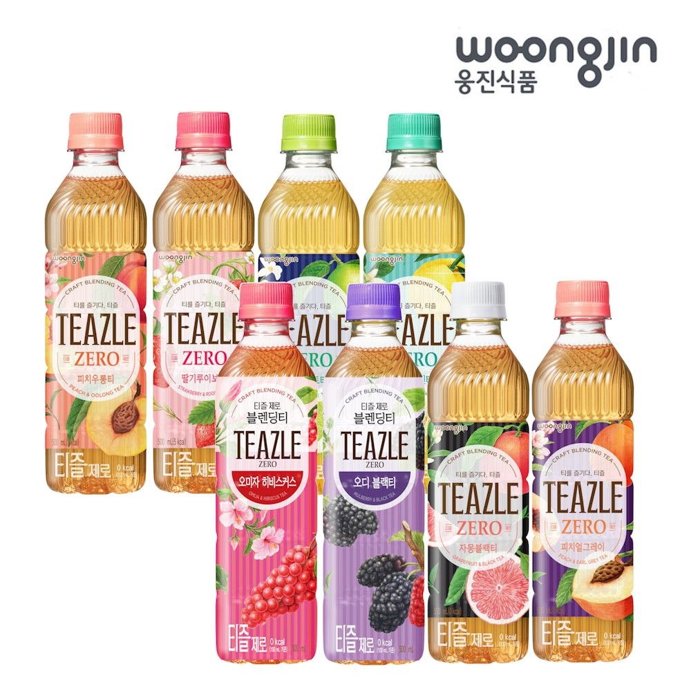 [롯데온] 티즐 제로 블랜딩티 500ml x 20페트 (12,250원/무료)