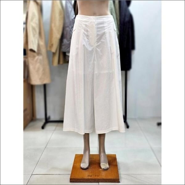 BCBG [BCBG] 세이브존02 뒷밴딩 와이드 팬츠  B6B4P328
