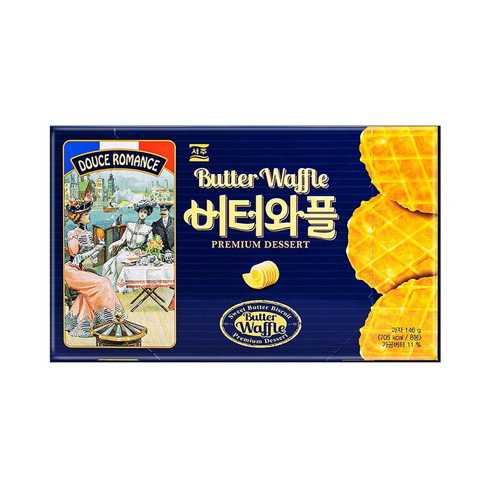 과자사탕초콜릿간식/LM0_서주 버터와플 146g/사무실,회사,탕비실,모임,어린이집,학원,교회,과자파티