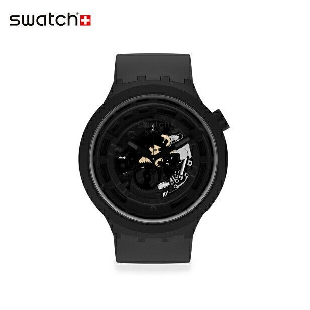 [해외] 스와치 재팬 Swatch  시블랙 SB03B100