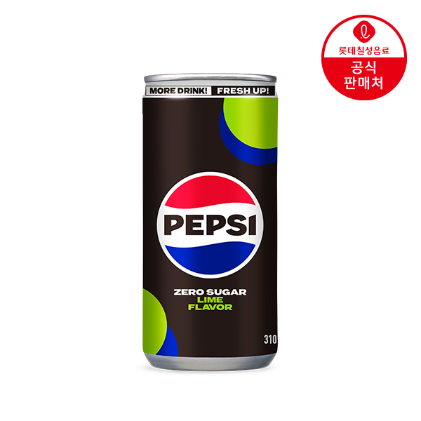 [롯데온] 펩시콜라 제로슈거 라임 310ml 24캔