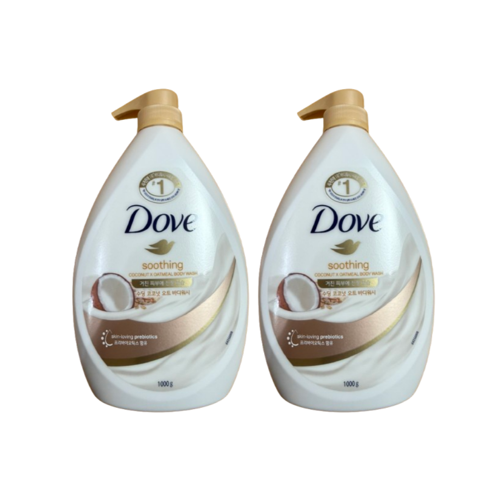 도브 바디워시 코코넛 1000ml x 2개