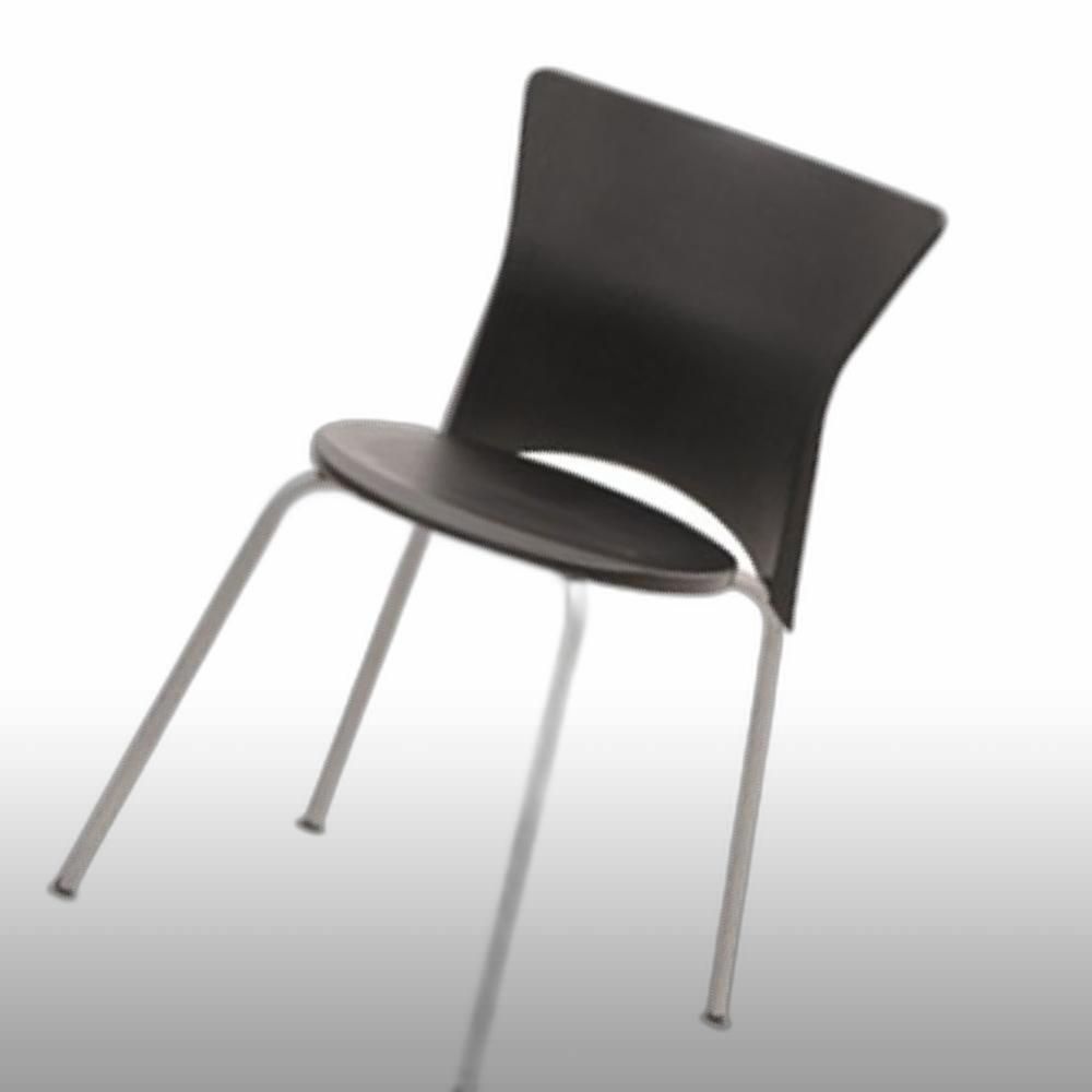 GRCo. W480xD480xH770 WS-106 회의용의자 원사출/무패드 산
