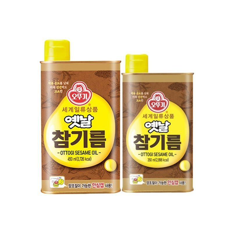 오뚜기 옛날 참기름 350ml + 450ml