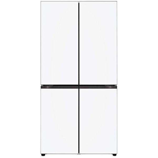 LG전자 [LG전자]LG 오브제컬렉션 2024 베이직 875L 메탈 크림화이트 4도어 M875MHH031S