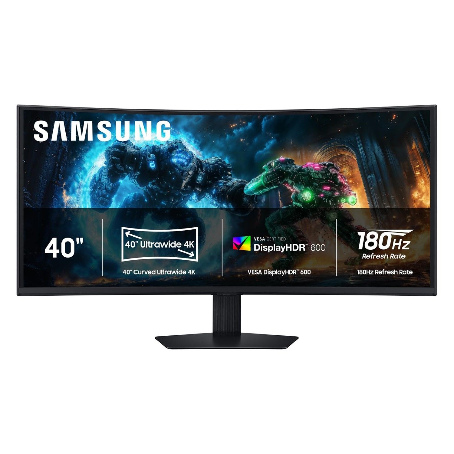 삼성 오디세이 G7 G75F 40인치 4K HDR 180Hz 곡선 울트라와이드 게이밍 모니터 922648