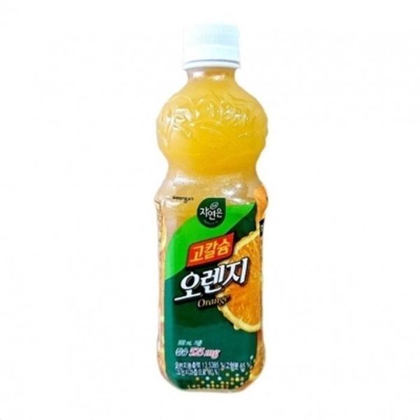 [웅진식품] 웅진 자연은 고칼슘 오렌지 500ml 20개