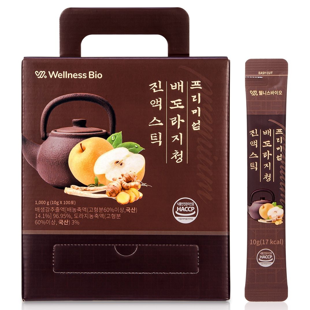 10gX100포 프리미엄 약도라지 배 쌍화 진액스틱