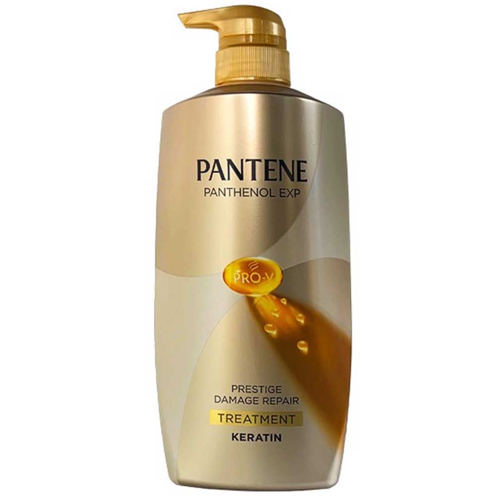 팬틴 프레스티지 데미지 리페어 트리트먼트 750ml x 1개 업그레이드 된 손상모발케어