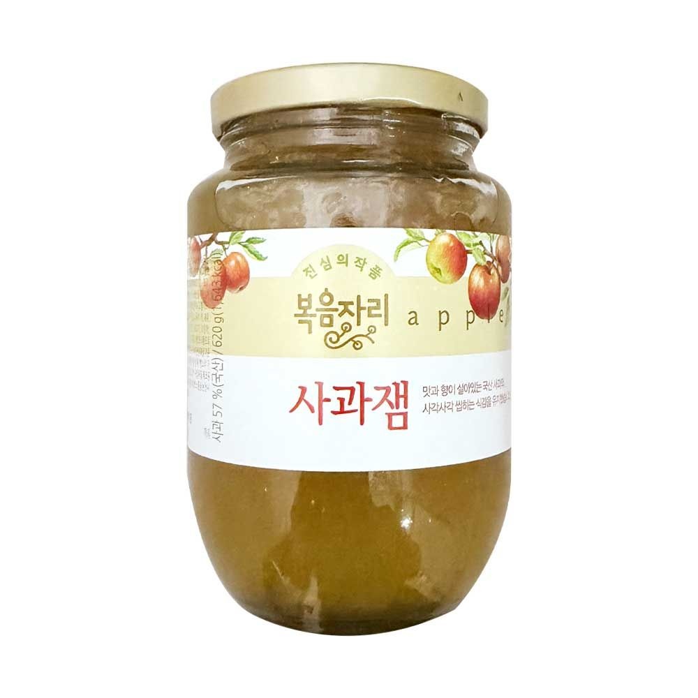 복음자리 사과잼 620g x 3개