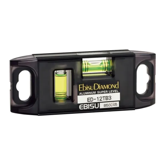 에비수 자석 수평 ED-12TB3 120mm 토비레벨3 일본
