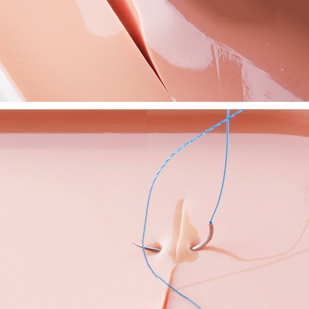 굿셀러스 케이스보관 실습용 실리콘피부 봉합 연습용 인조피부