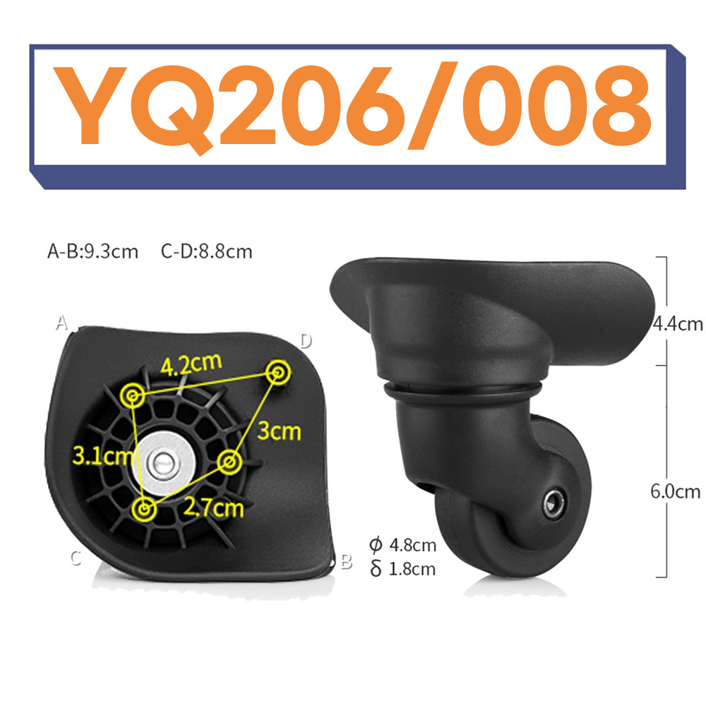 YQ206 YQ008 KLG520 아메리칸투어리스터 캐리어 바퀴 수리 부품
