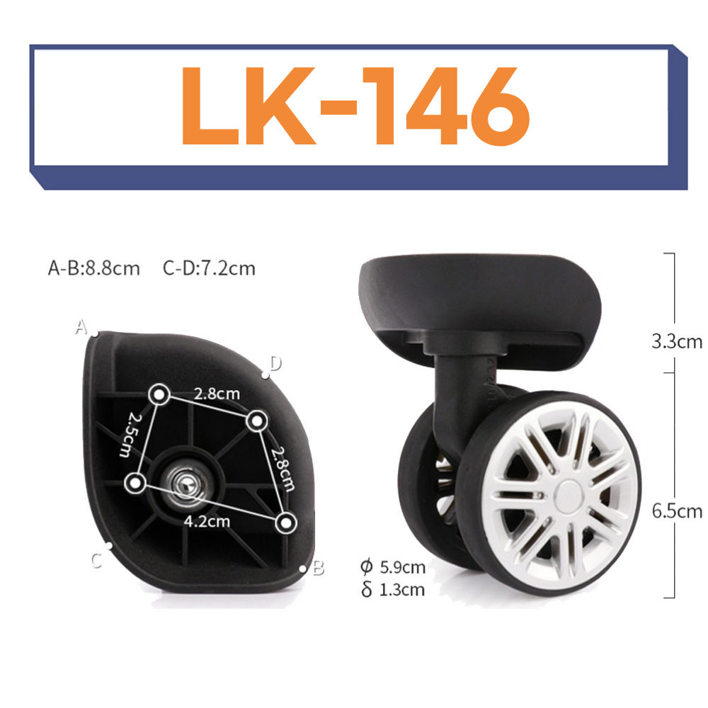[오늘출발] LK-146 LK-164 WX-18 샘소나이트 아메리칸투어리스터 캐리어 바퀴 교체 호환 부품