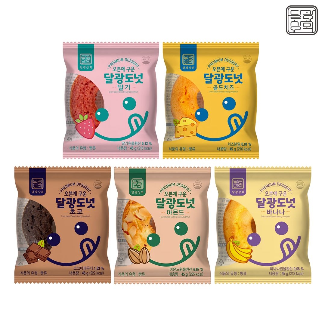 [롯데온] 달광도넛 맛별세트 30개 (9,550원/무료)