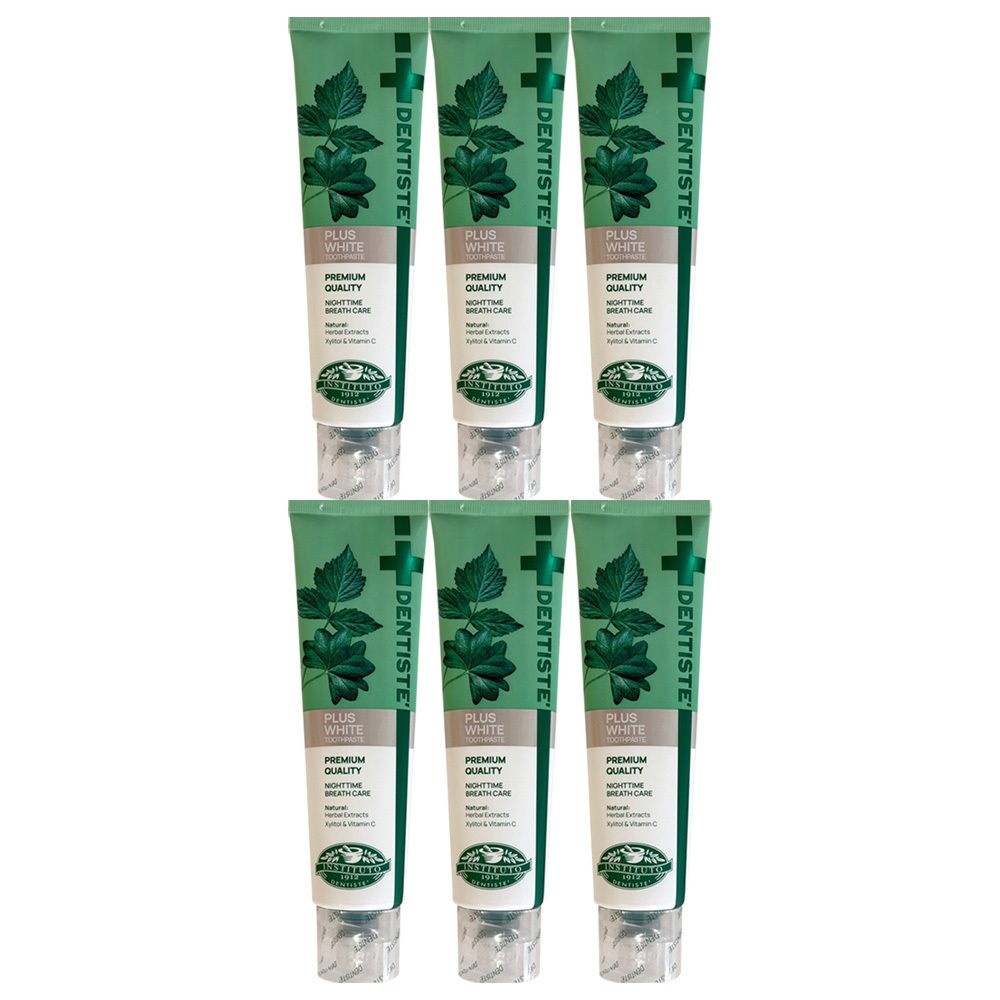 덴티스테 SIAM COSMECEUTICAL 덴티스테 뉴 플러스 화이트 치약 160g 6개 / 써클