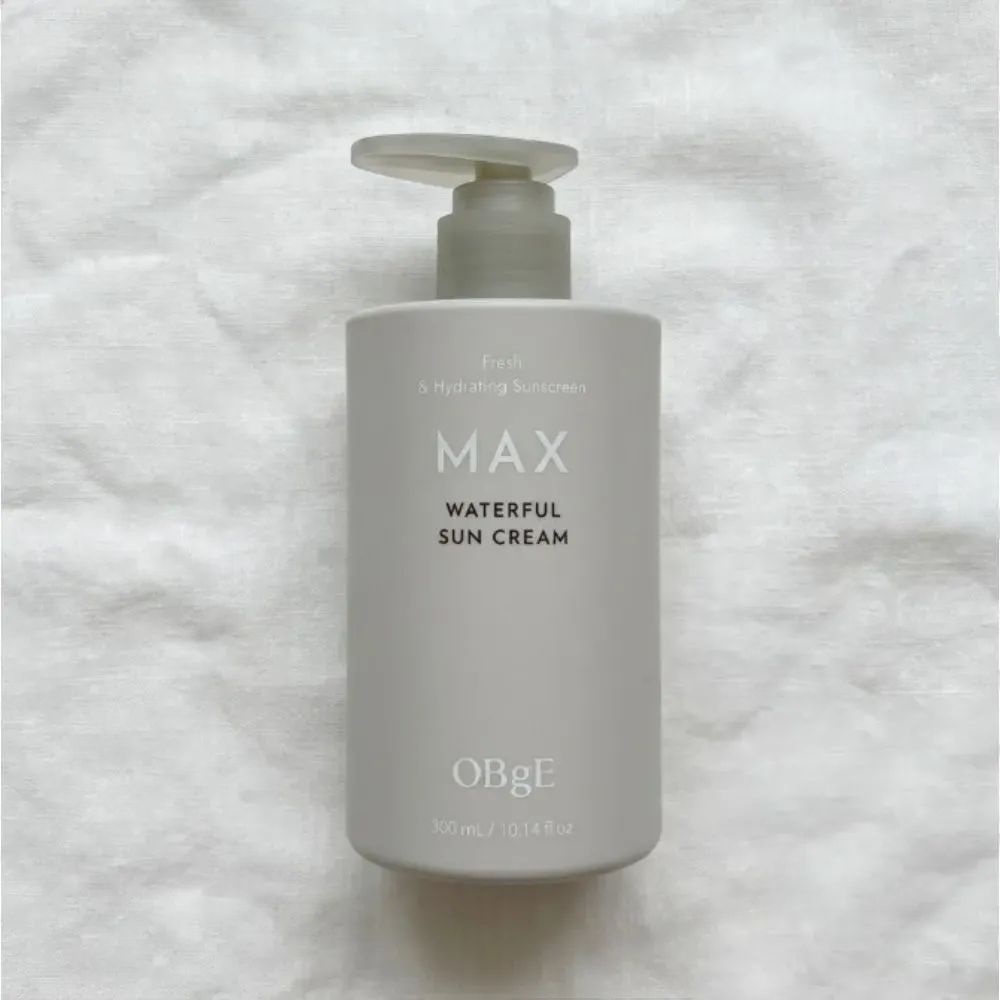 오브제 맥스 워터풀 선크림 300ml