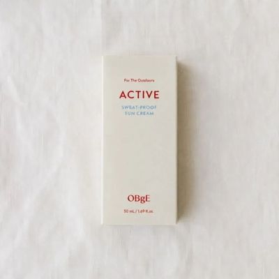 オブジェアクティブスウェットプルーフサンクリーム