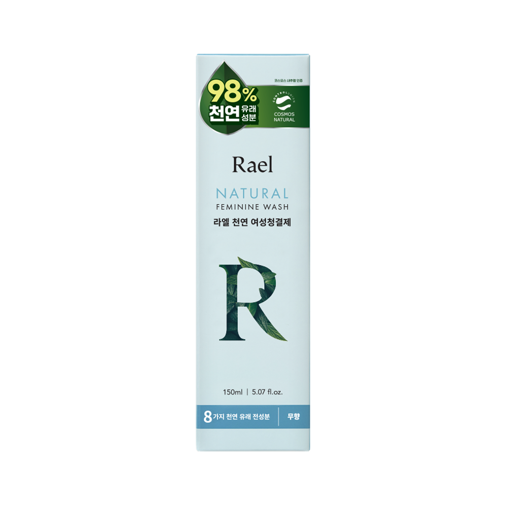 라엘 8가지 천연 유래 전성분 천연 여성청결제 150ml, 1개