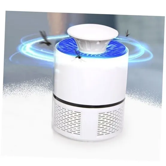 uv led 광촉매 흡입식 모기포충기 가정용 캠핑 벌레 해충 퇴치기 화이트