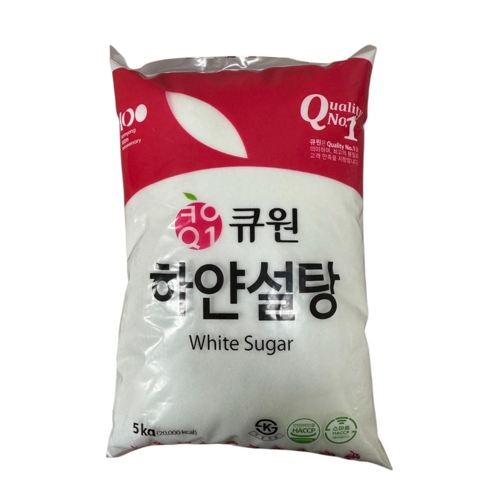 큐원 하얀 설탕 5kg