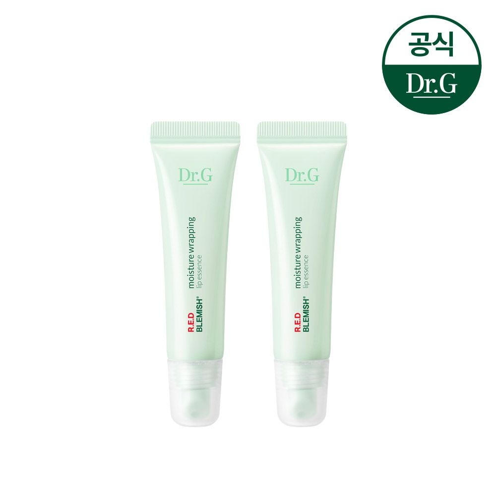 닥터지 [정상가16000원][1+1]레드 블레미쉬 모이스처 랩핑 립 에센스 10ml