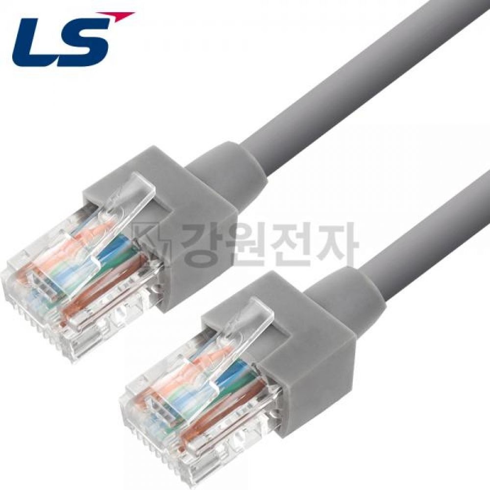 LS전선 5300G CAT.5E UTP 랜 케이블 30m (그레이)