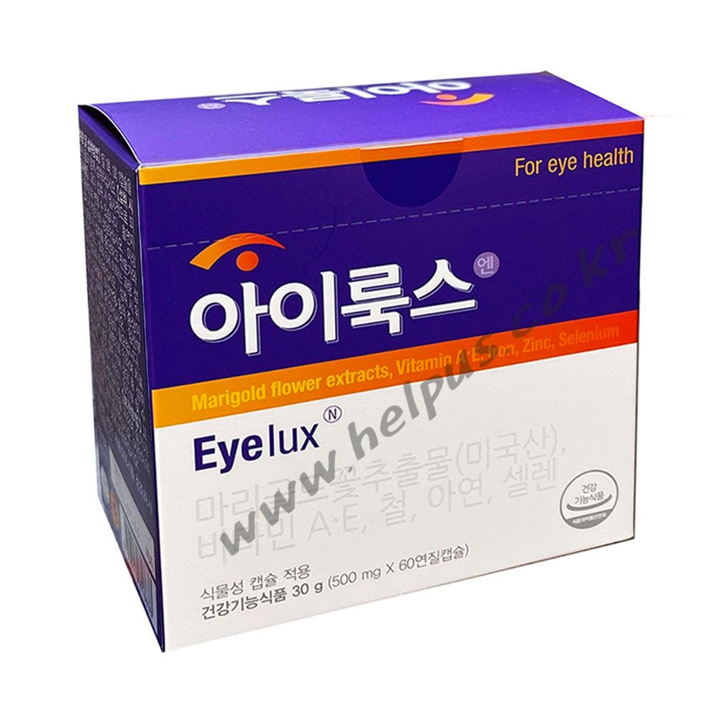 아이룩스 500mg × 60캡슐 아이룩스 엔 60캅셀