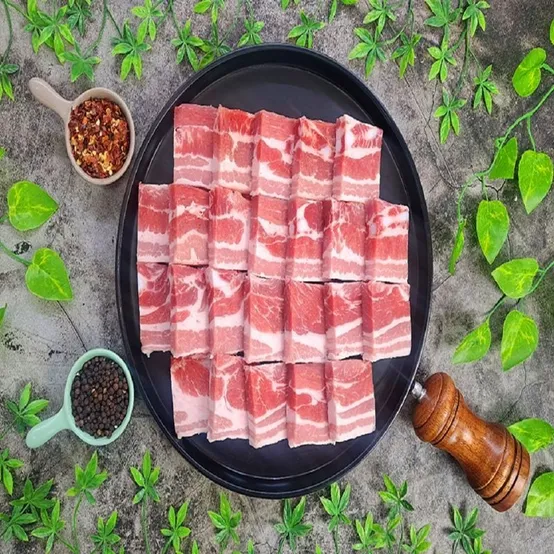 네덜란드산 돼지고기 삼겹살 대패삼겹살 제육용 두께 5mm 5kg