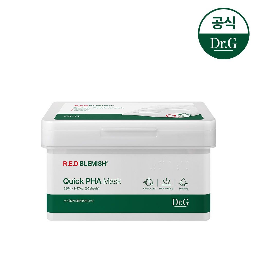 닥터지 [정상가26000원]레드 블레미쉬 퀵 파하 마스크 30매