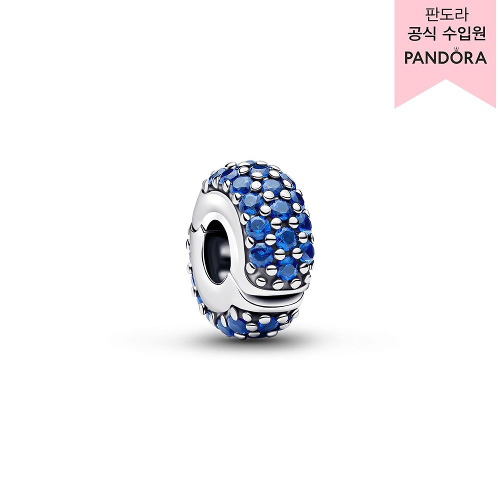 [롯데백화점] 판도라 [백화점 보증서 제공] 로열 블루 스톤 클립 참 794700C01