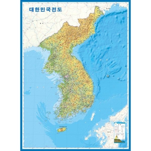 텐바이텐 500피스 직소퍼즐 - 대한민국전도