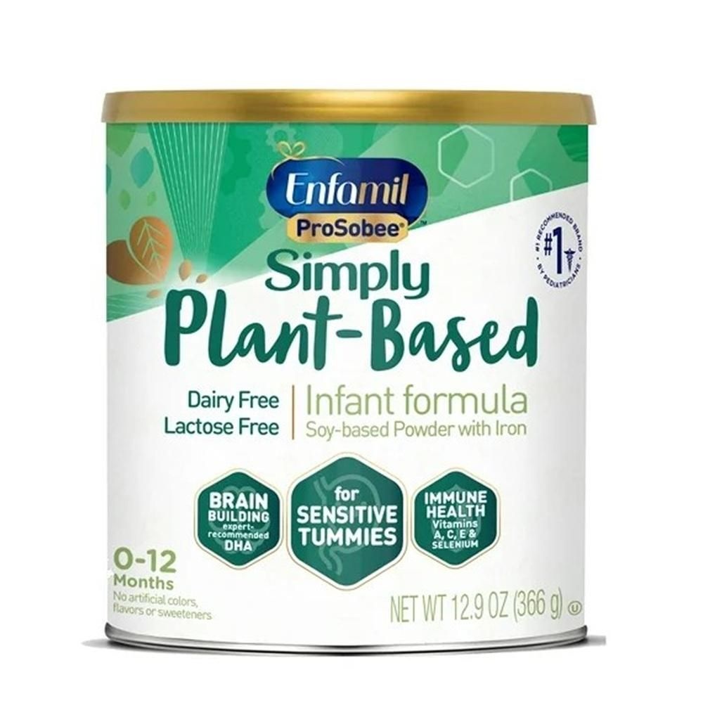 [해외] 엔파밀 분유 식물성 366g 1팩 센시티브 0-12개월 Enfamil ProSobee Soy-Based Infant Formula