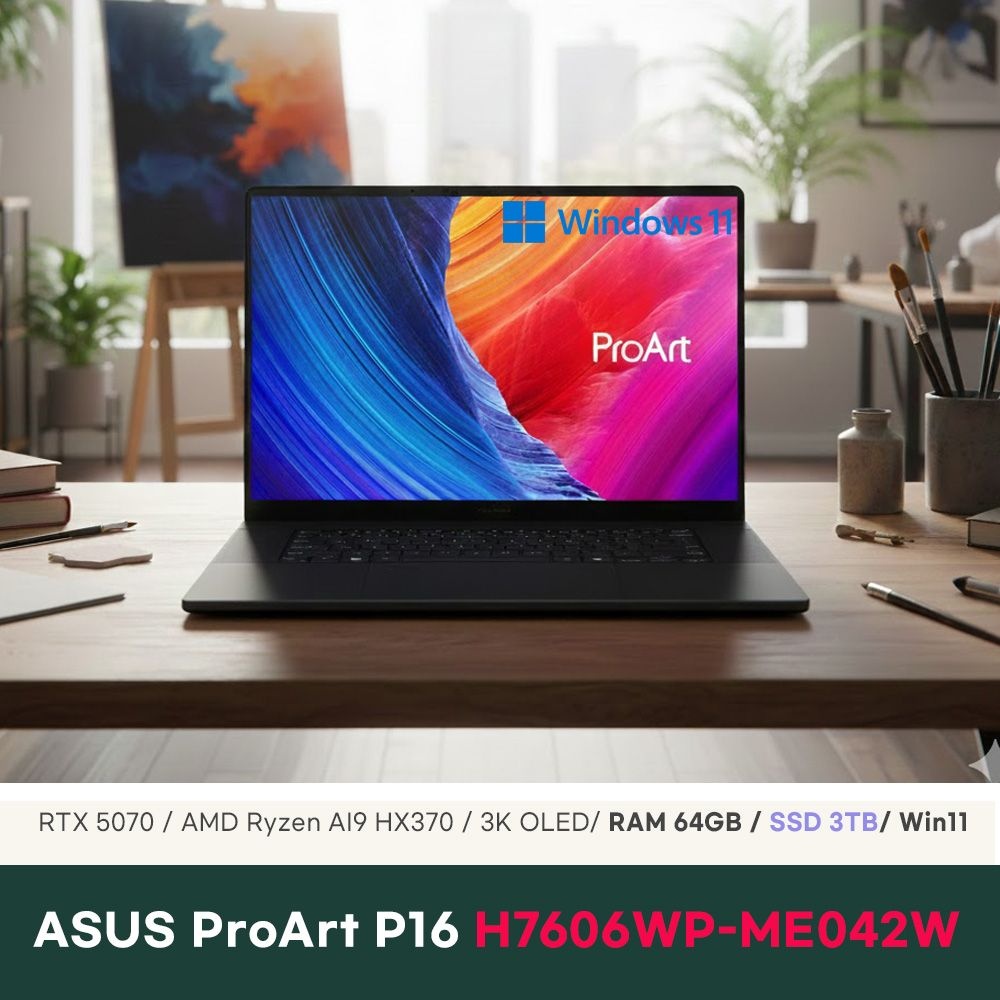 ASUS ASUS ProArt P16 H7606WP-ME042W 64GB 3TB(2TB+1TB) WIn11
